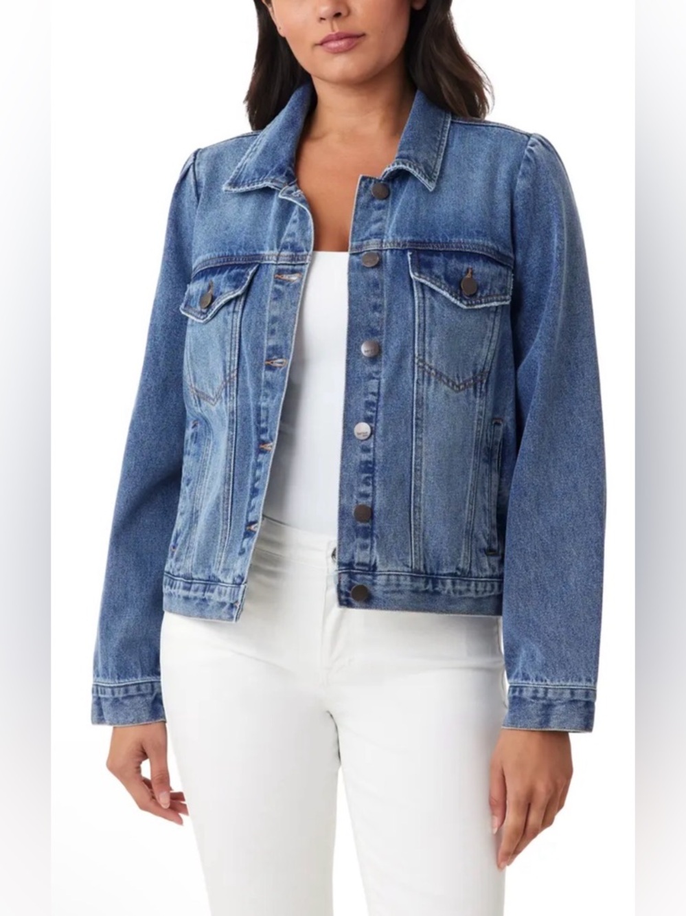 jcpenney Medium Blue Denim Jacket